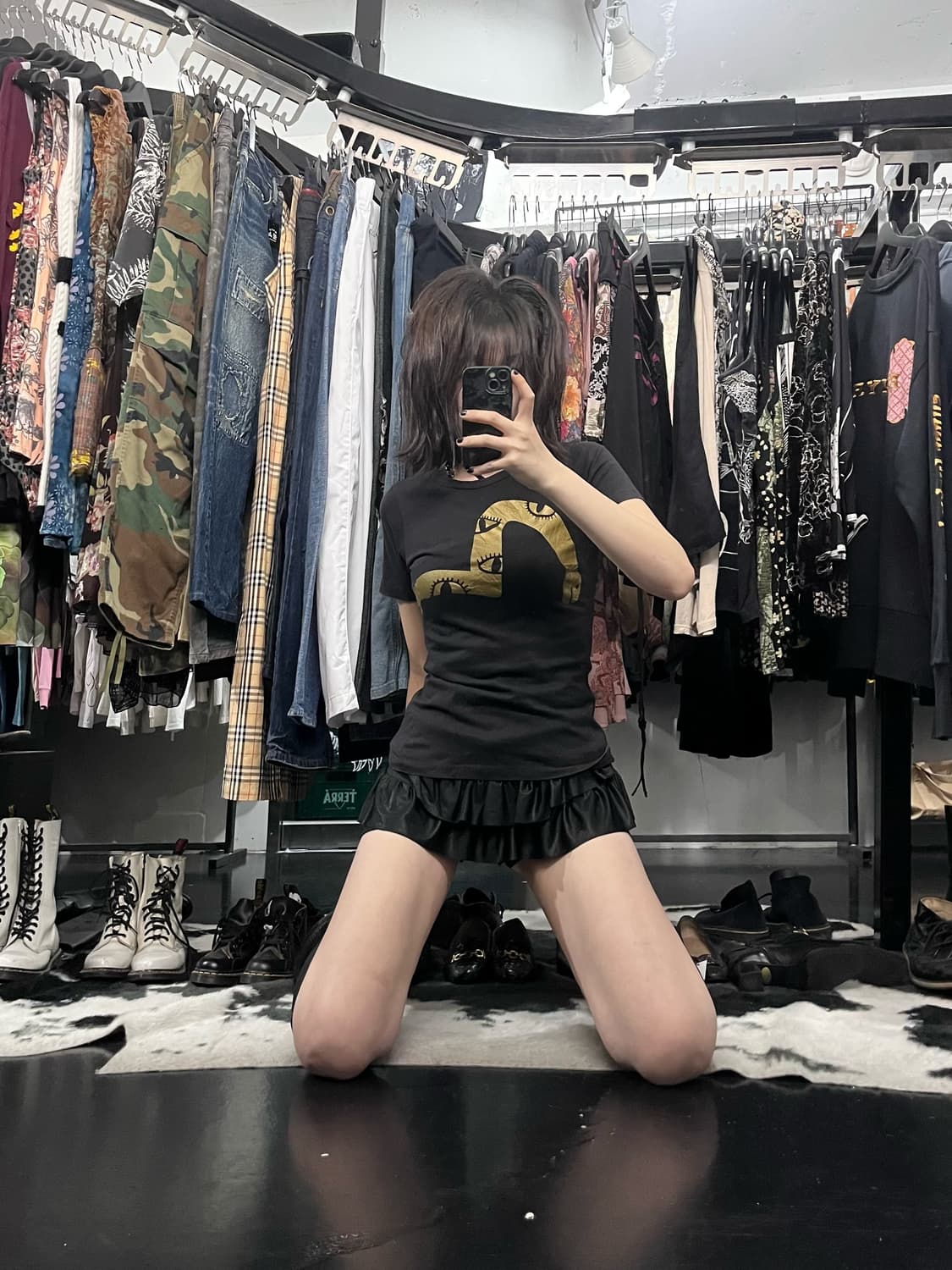 에비수 슬림핏 반팔 상품이미지1