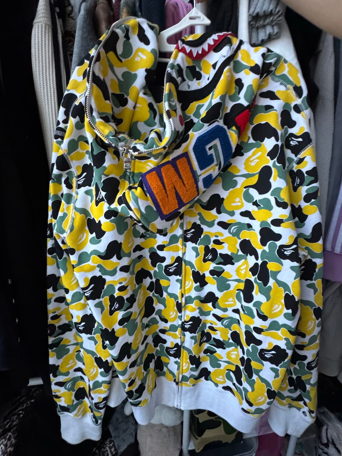 베이프 오사카 한정 샤크후드 XL 상품이미지3