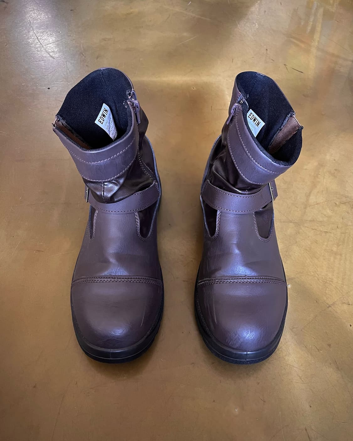 90-00s Old EDWIN Engineer Scotch Boots 상품이미지3