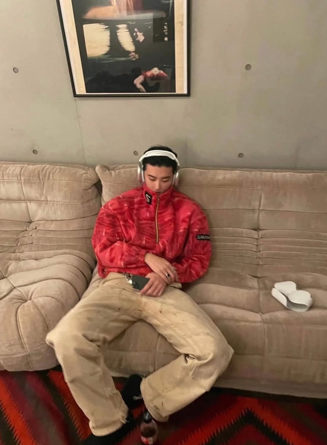 빈티지 칼하트 B01 더블니 usa faded 썩블니 상품이미지2