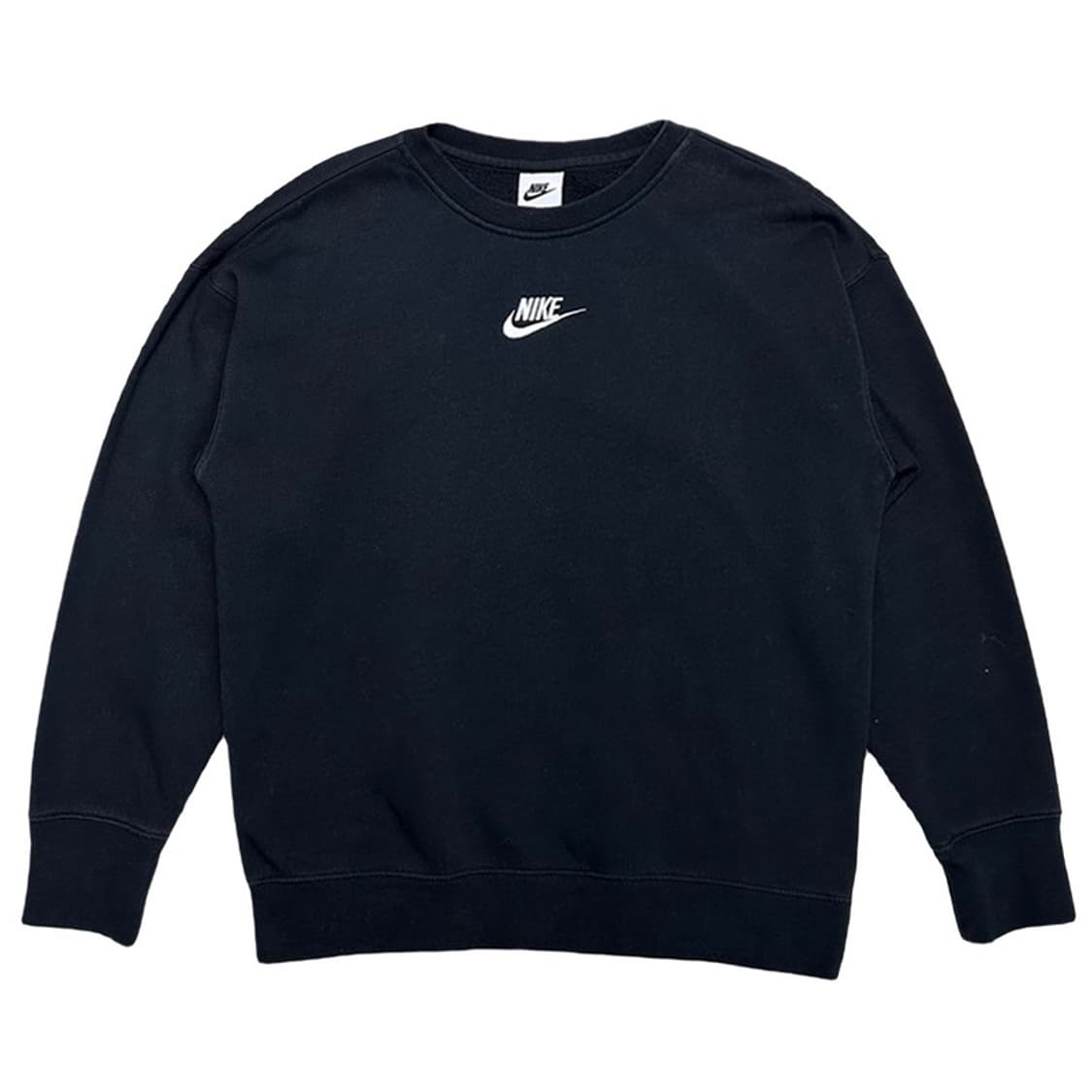 나이키 센터 로고 맨투맨 블랙 L 상품이미지1