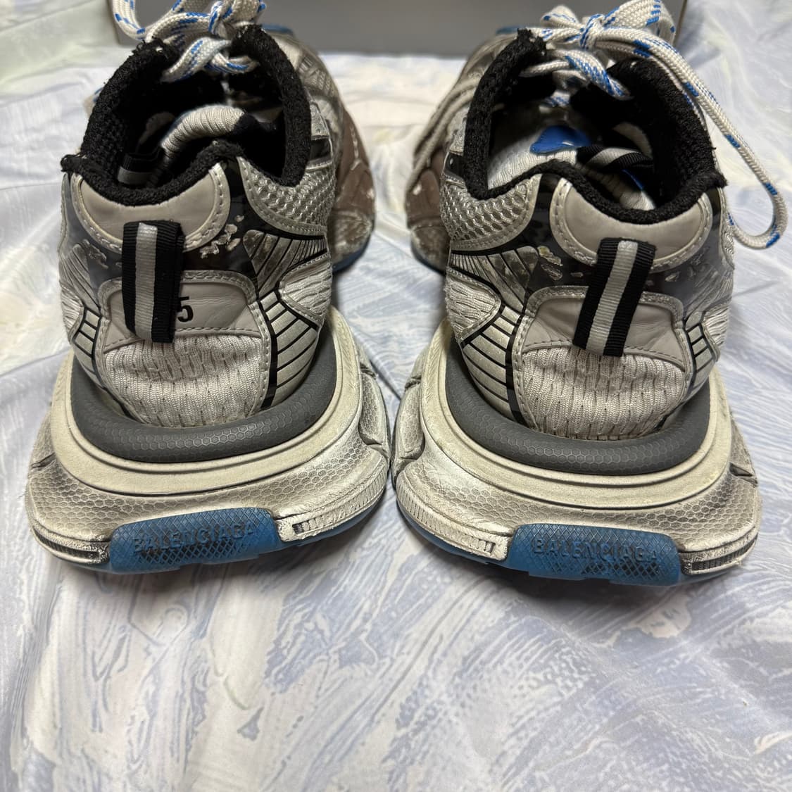 [45] 발렌시아가 3XL 스니커즈 원아웃 블루 상품이미지4