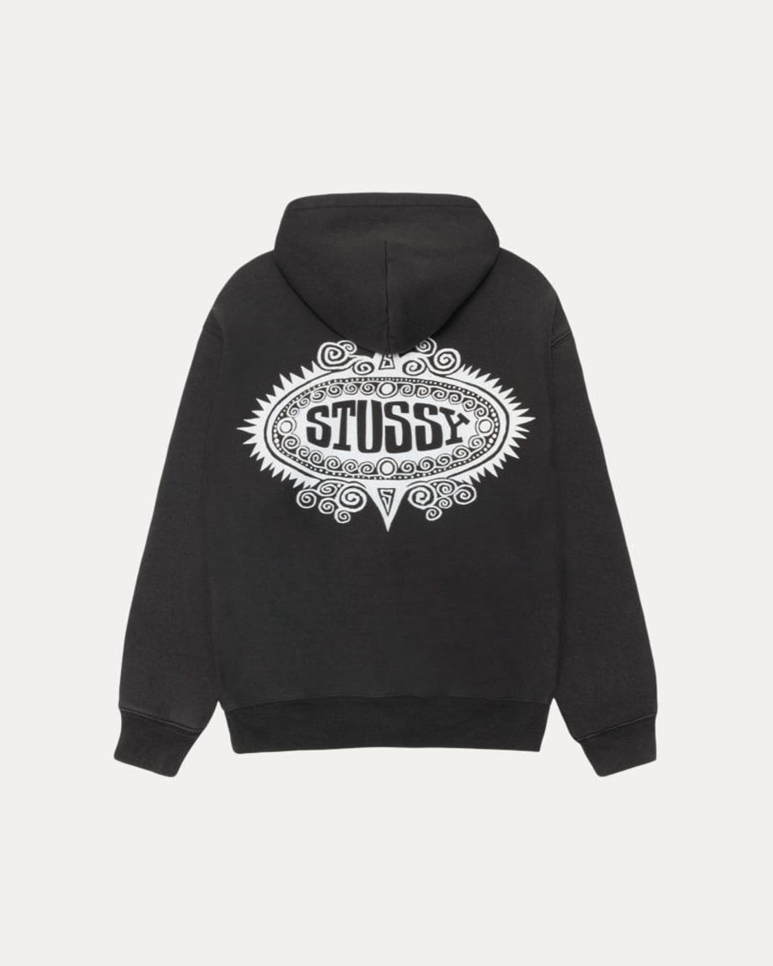 스투시 만트라 집업 블랙 상품이미지2