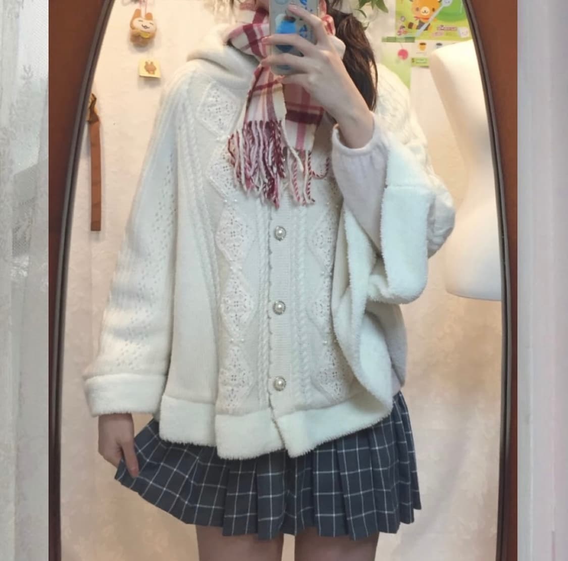 빈티지 모리걸 후유 axes femme 액시즈팜 eastboy 셋 상품이미지1