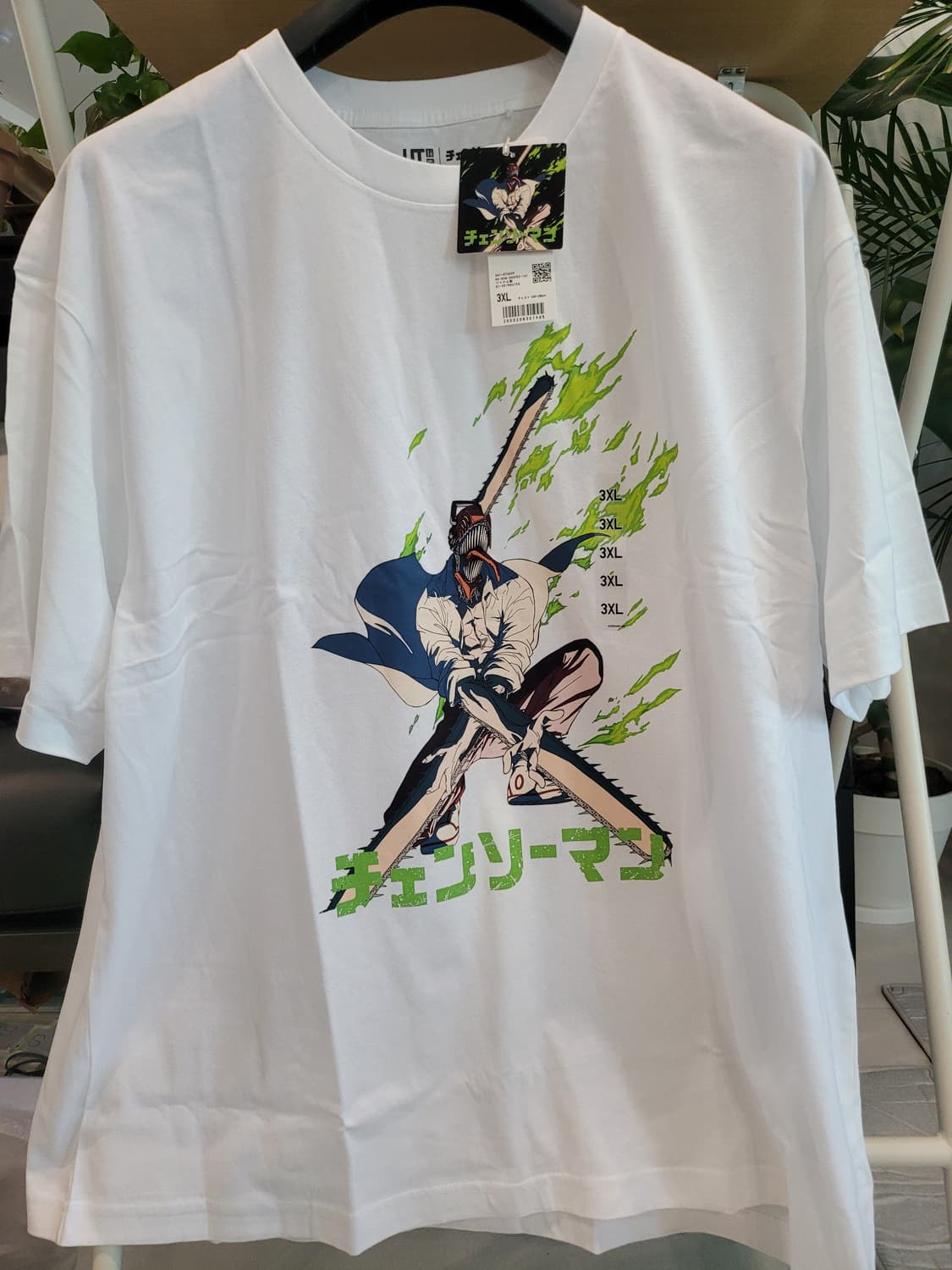 ⛓️ [희귀 3XL 세트] 유니클로 재팬 x 체인소맨 한정판 UT 2종  상품이미지2