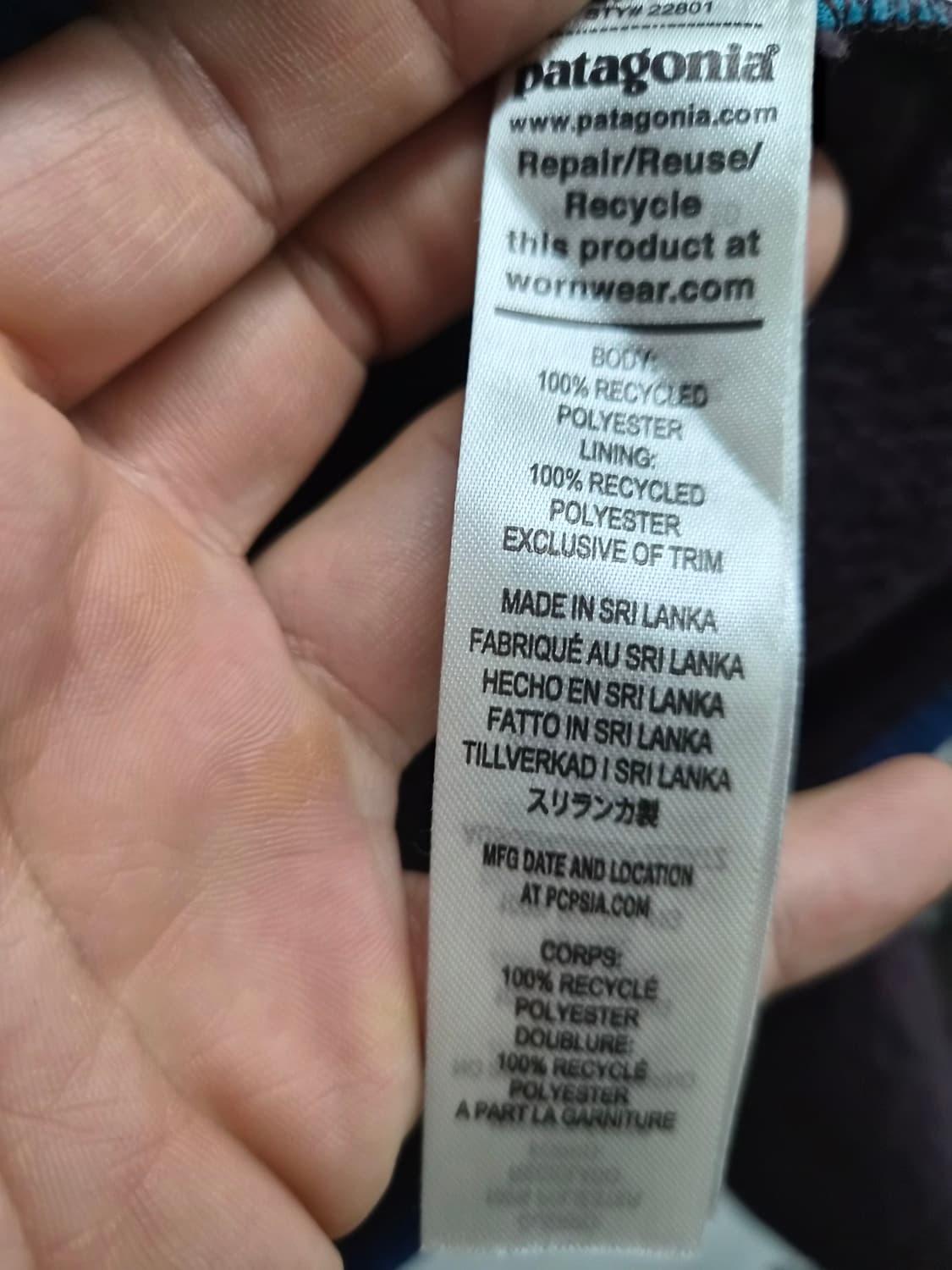 S/95) 파타고니아 레트로 파일 플리스 자켓 팝니다 상품이미지6