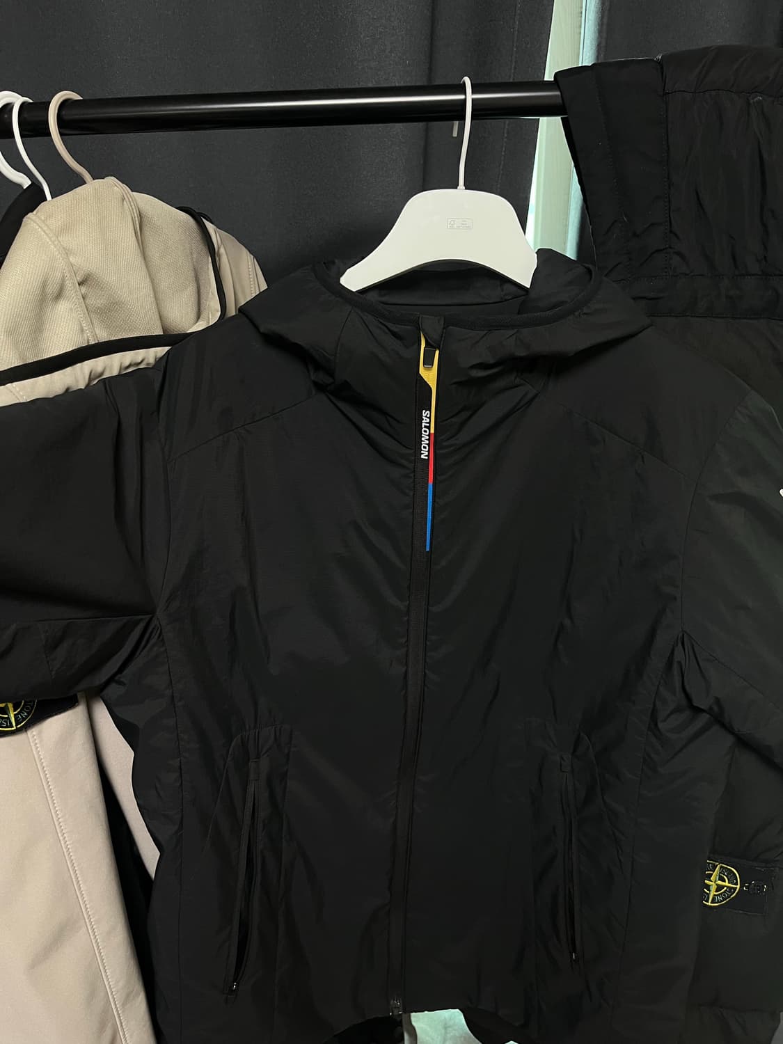 살로몬 모디세이 패딩 자켓 블랙 상품이미지2