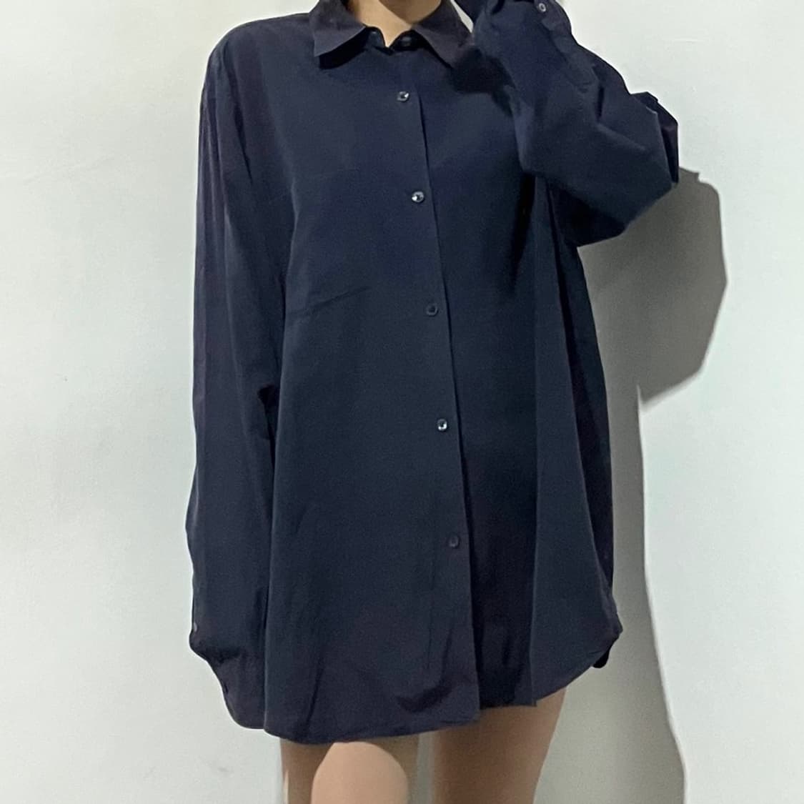 코모리 솔리드 셔츠 상품이미지1