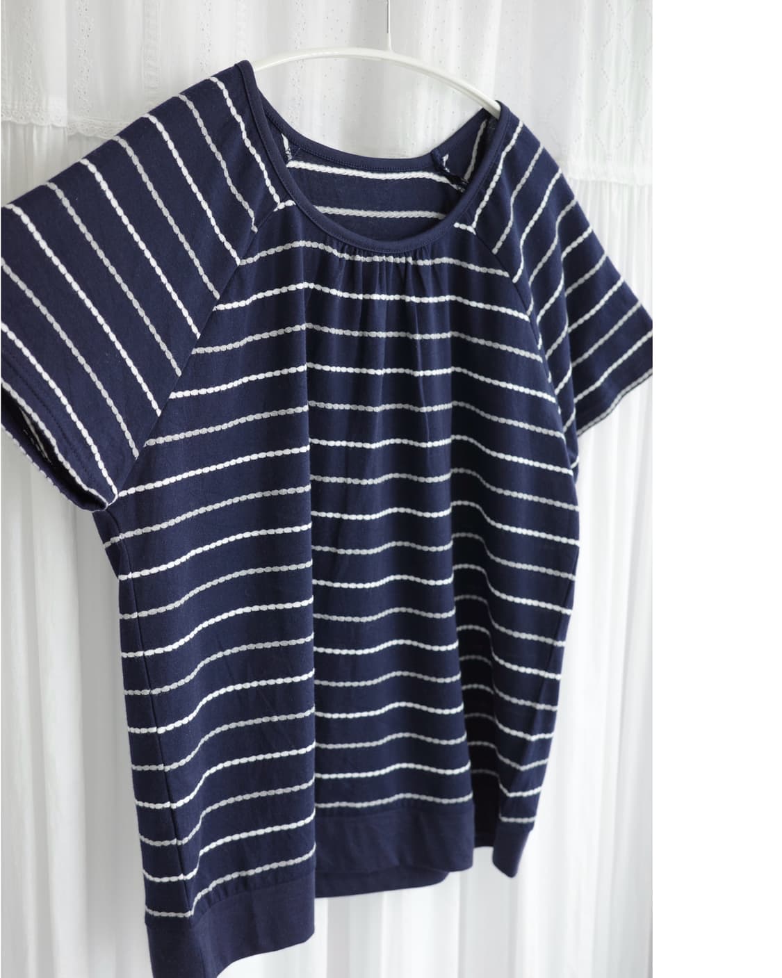 Datum line stripe round tee 상품이미지6