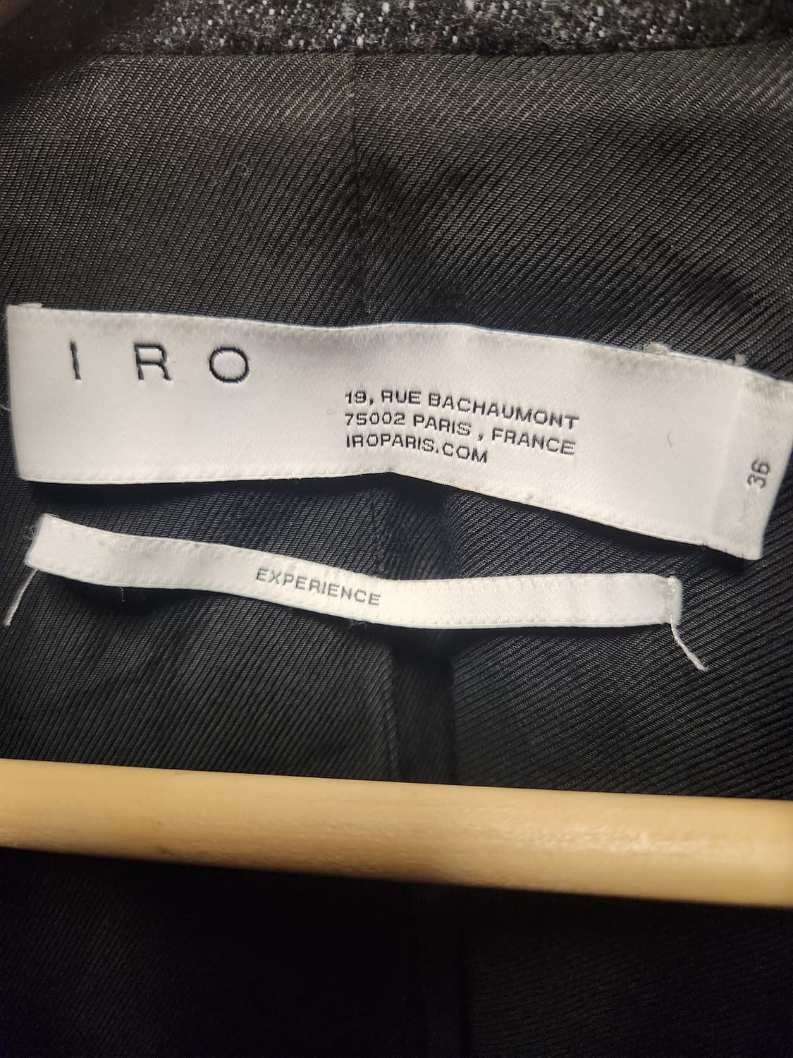 19fw 이로(Iro) 벨트 더블 코트 36 상품이미지2