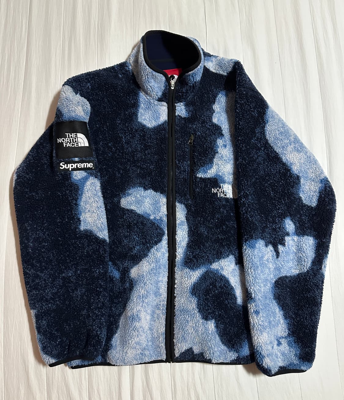 21FW 노스페이스 x 슈프림 블리치 후리스 판매합니다 상품이미지1