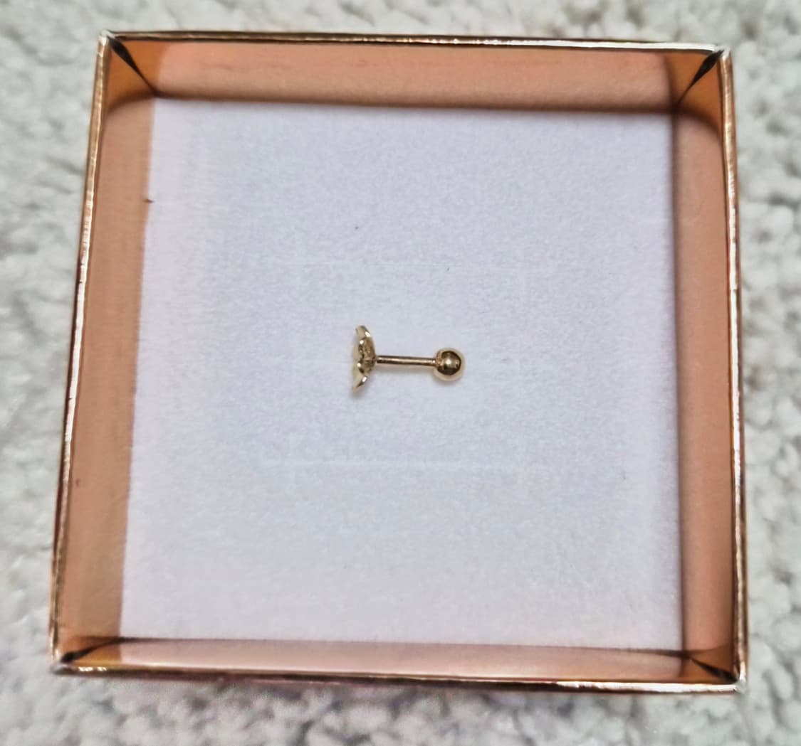 수엘 suel 14k 쁘띠 클로버 피어싱 상품이미지2