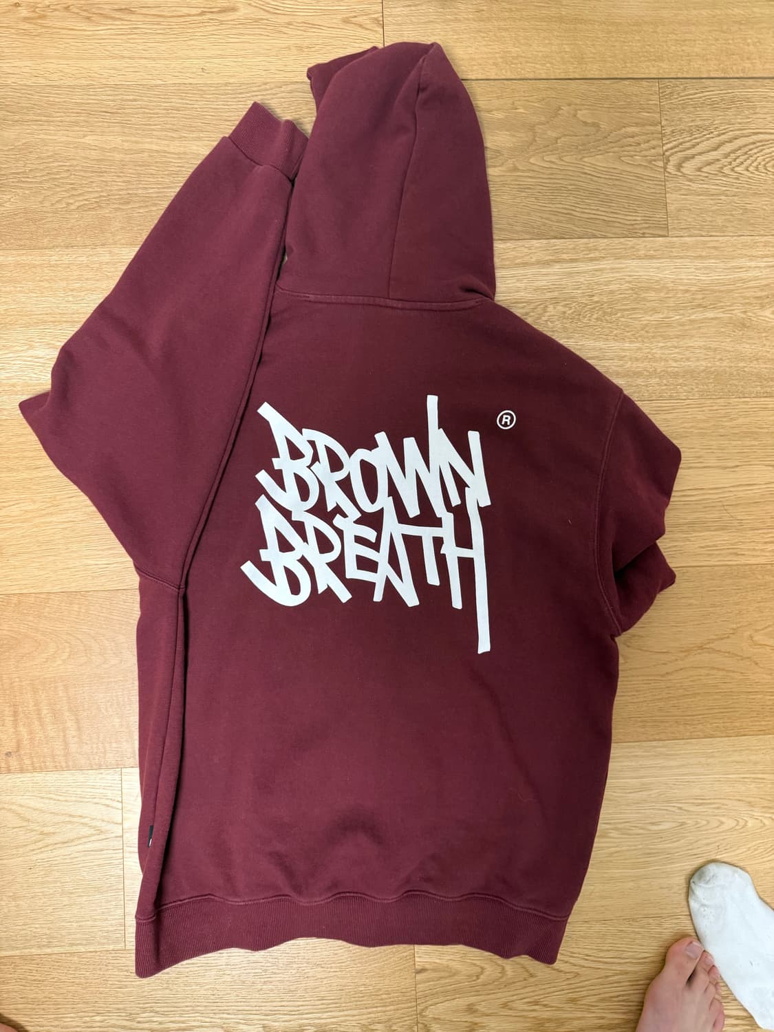 브라운브레스 후드티 상품이미지1