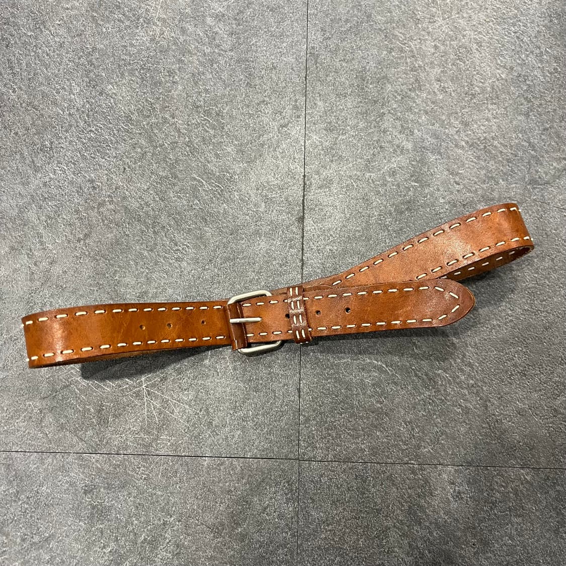 빈티지 소가죽 벨트 상품이미지2