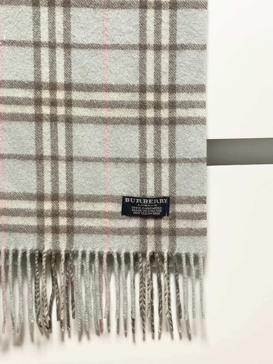 버버리 노바체크 캐시미어 머플러 상품이미지1