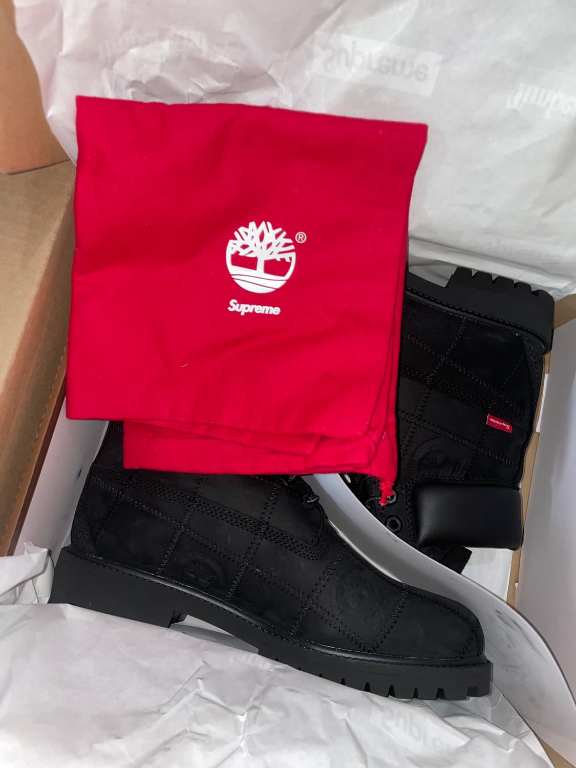 팀버랜드 x supreme 265 패치워크 상품이미지1