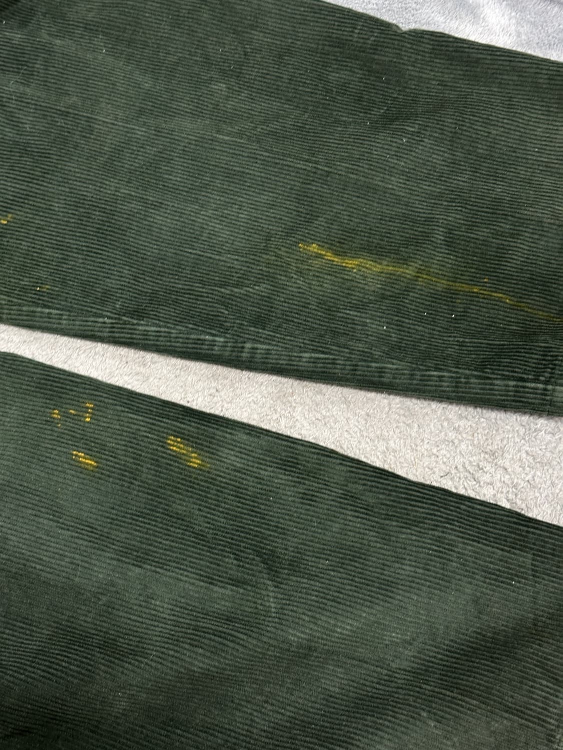 90s Armani Collezioni 그린 코듀로이 팬츠 36 상품이미지8