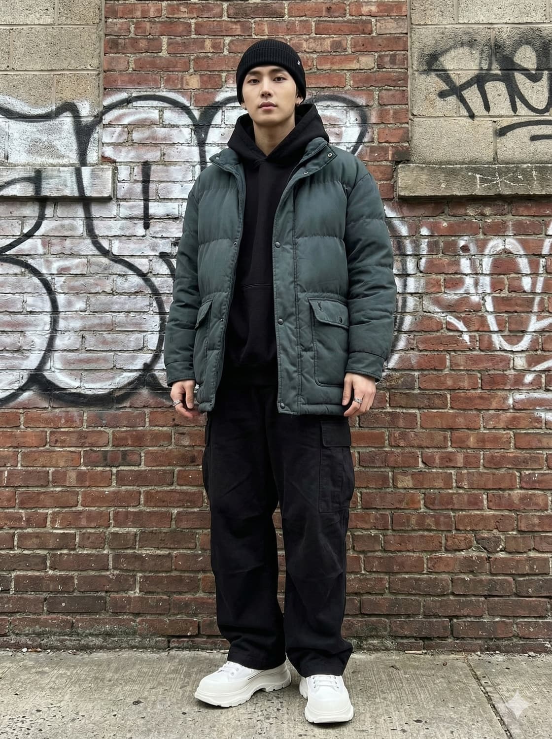 입생로랑 옴므 빈티지 패딩 자켓 상품이미지1