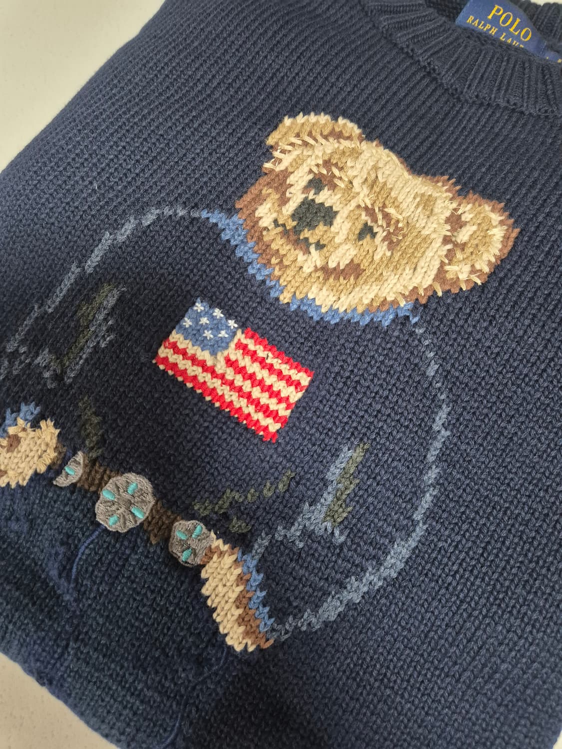 폴로 베어 스웨터 니트 S, L (새상품) 상품이미지2