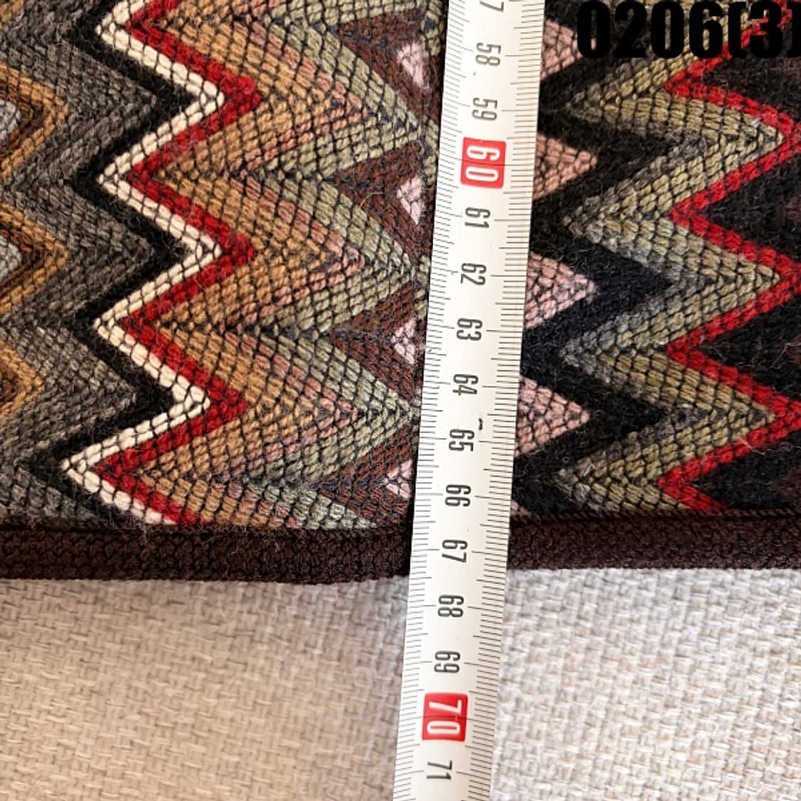 [L] MA SPORTS 여성 지그재그 패턴 니트 자켓 0206(3) 상품이미지7