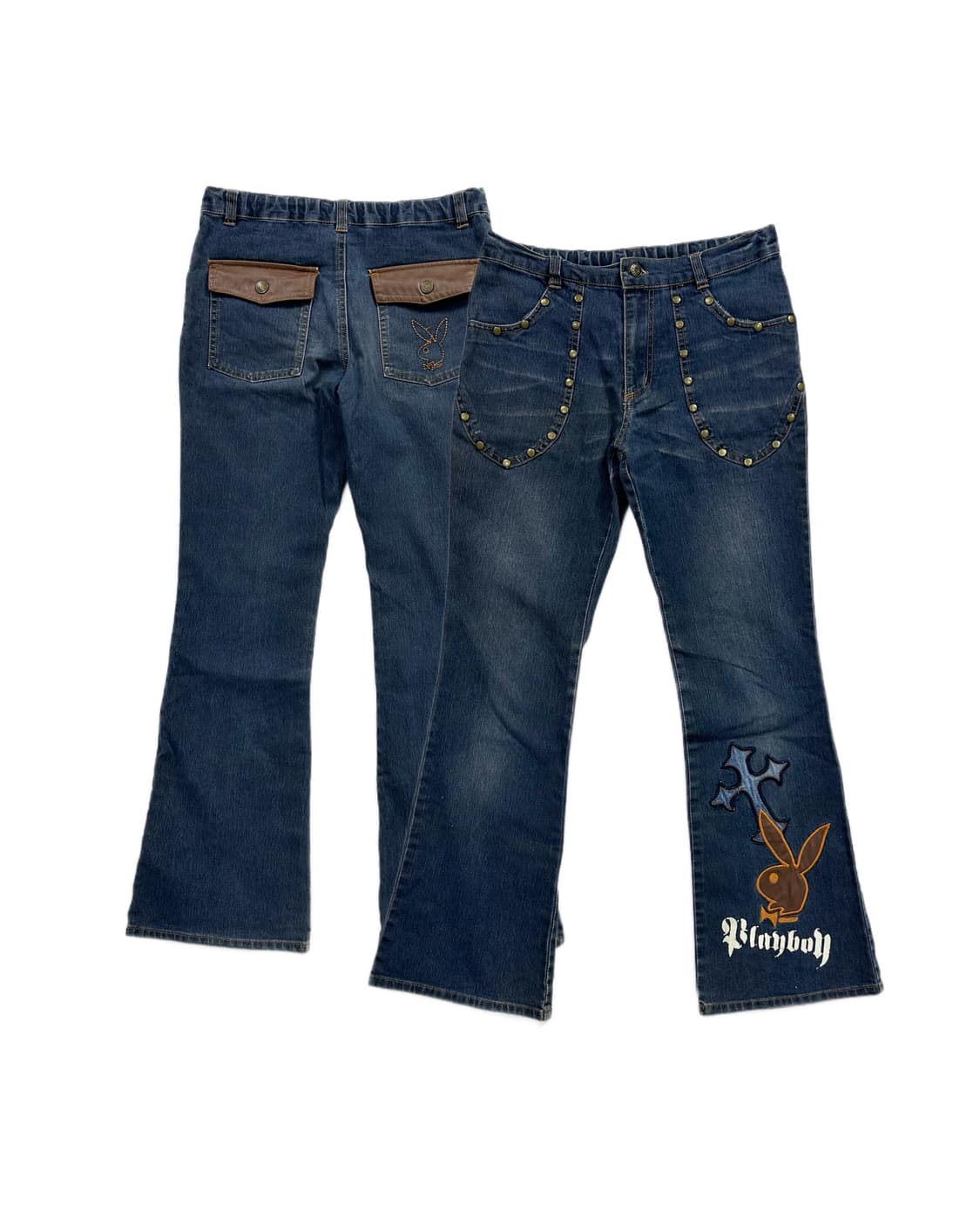 bunny logo low-rise jean 상품이미지1