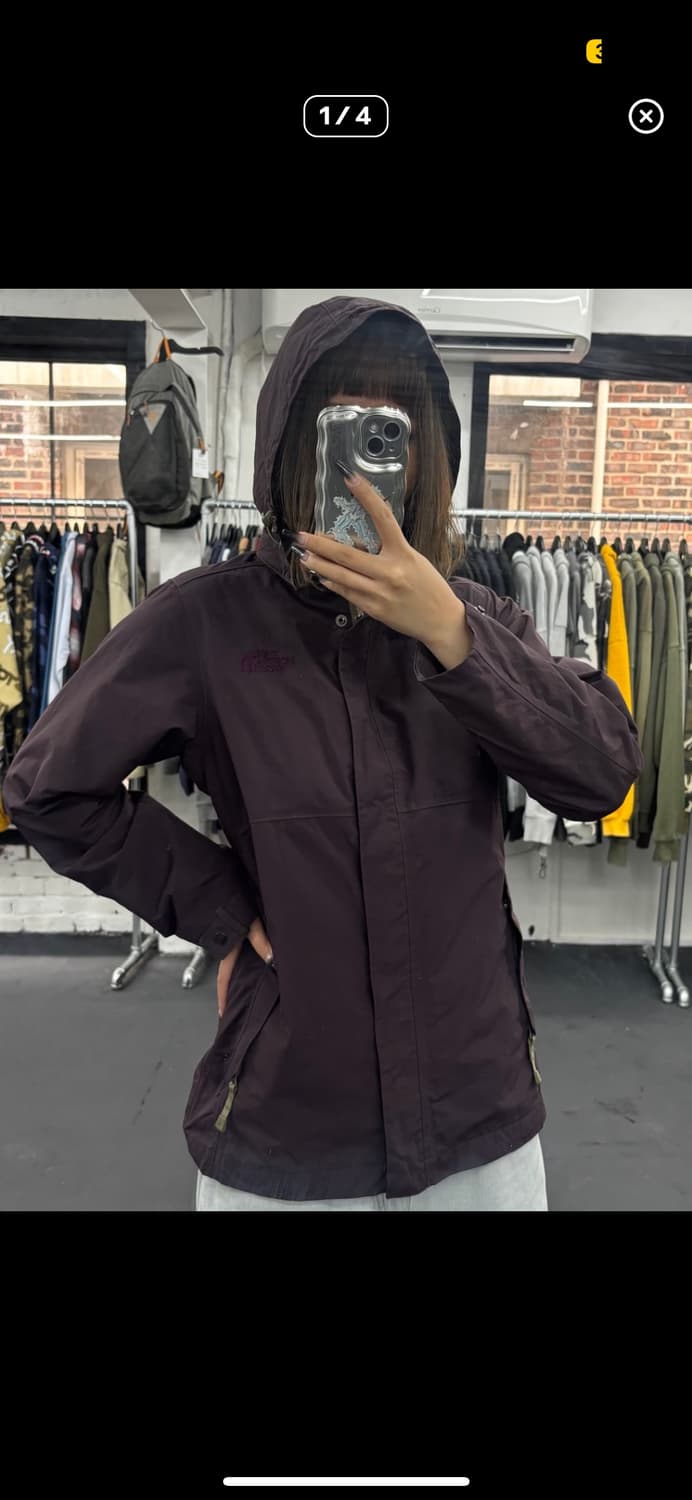 노스페이스 퍼플 바람막이 상품이미지2