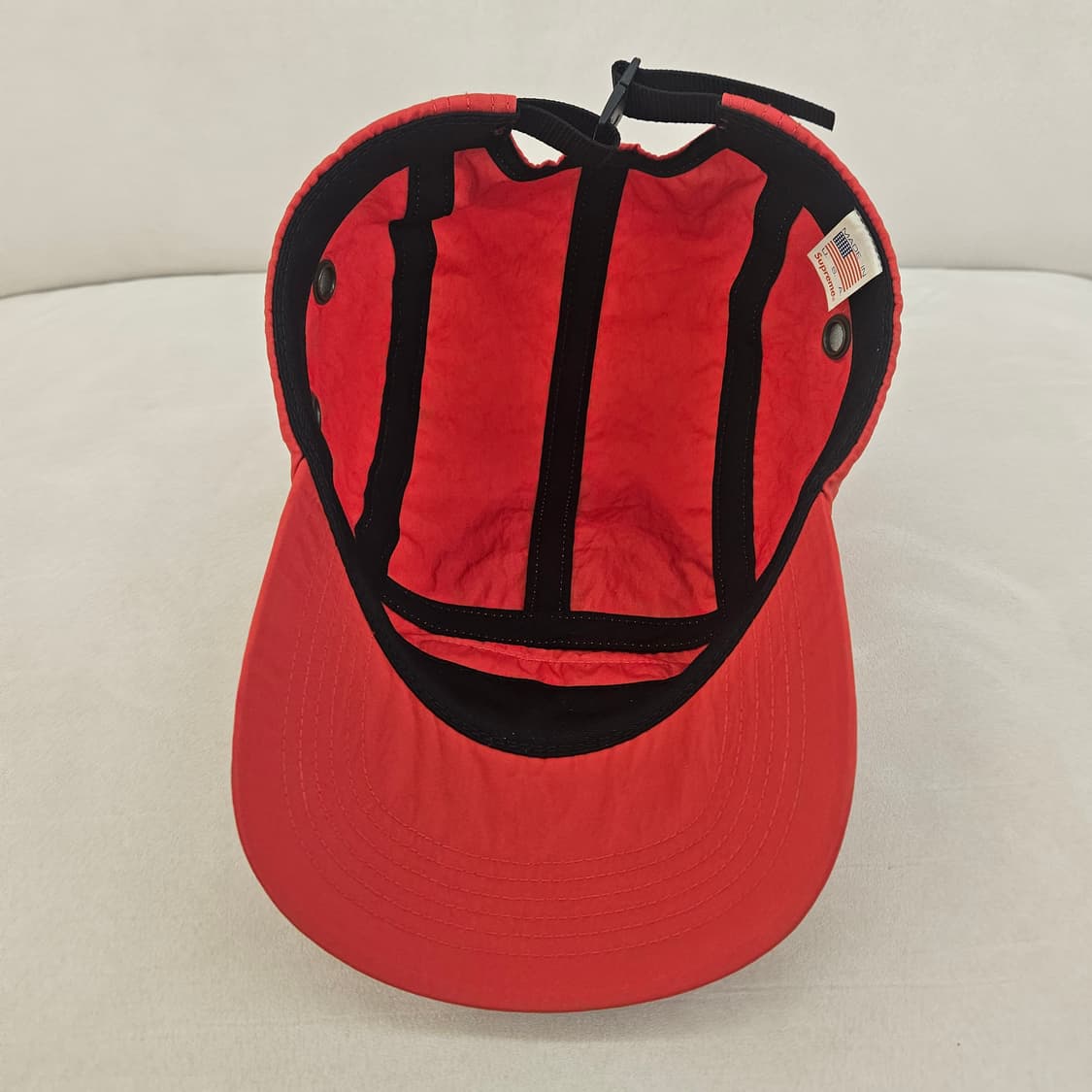 Supreme camp cap Red 상품이미지5