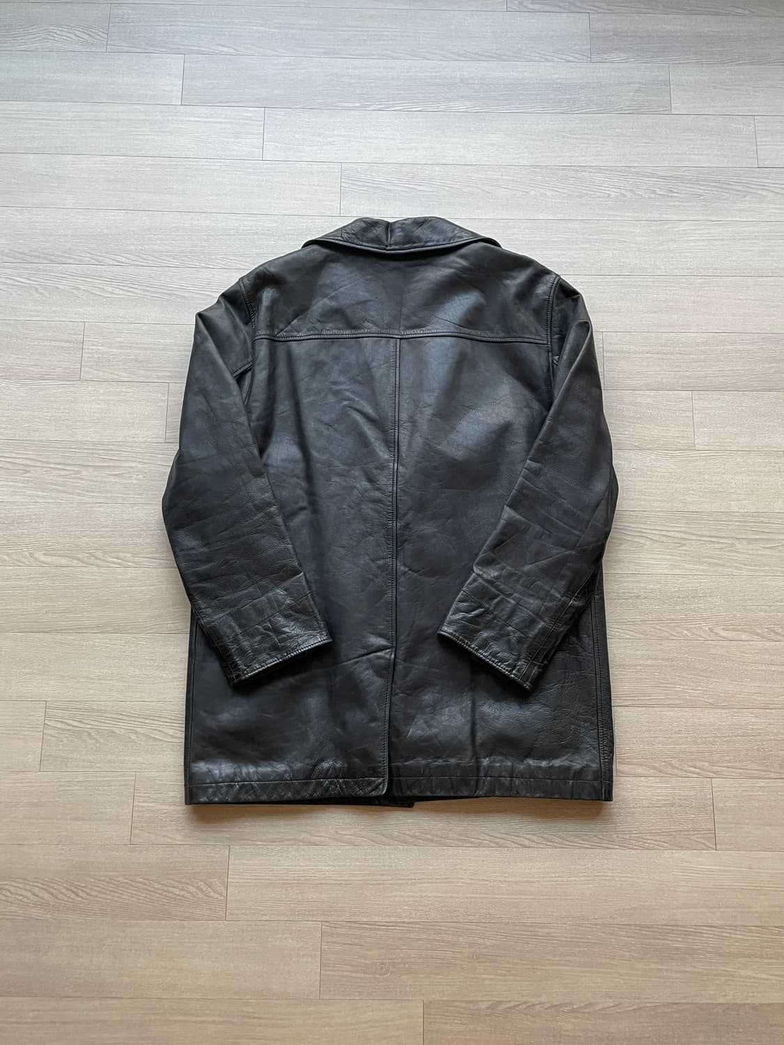 90s 올드갭 레더 카코트 gap carcoat 상품이미지2