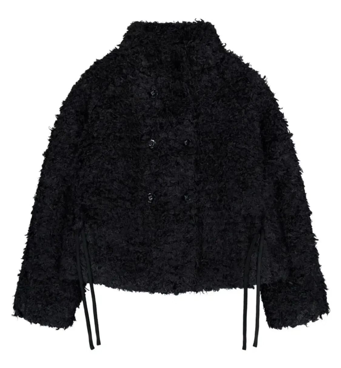 코이세이오 헤어리 퍼자켓 블랙 상품이미지1