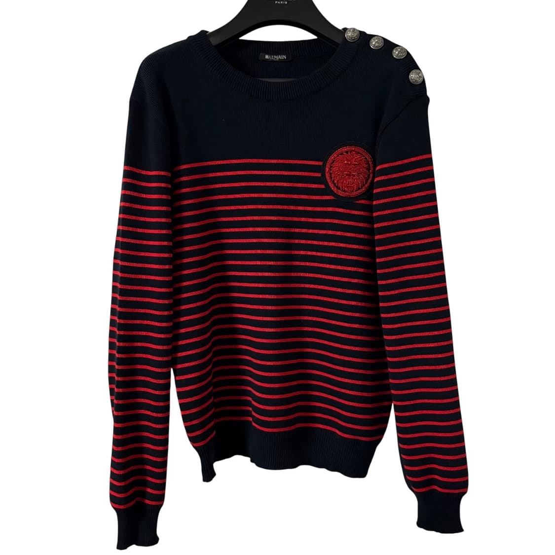 발망 은장 스트라이프 니트 L 상품이미지1