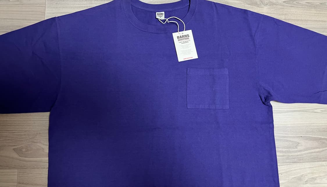 (BARNS OUTFITTERS)반스 아웃피터스 반팔 포켓 티셔츠 루즈핏 상품이미지2