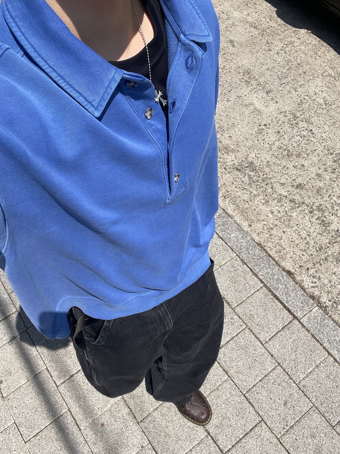 한스룸) 크롬하츠 타이니 크로스 펜던트  상품이미지2