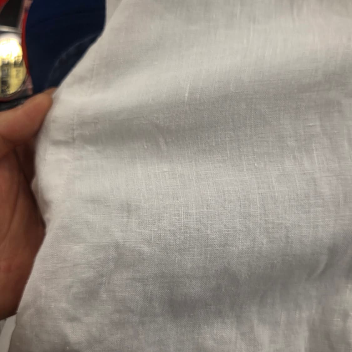 폴로 린넨 셔츠 화이트 클래식핏 m 상품이미지6