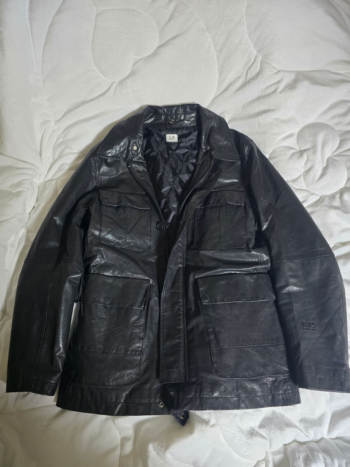 C.P. COMPANY 고트스킨 레더 필드 자켓  클래식의 정석(105) 상품이미지4