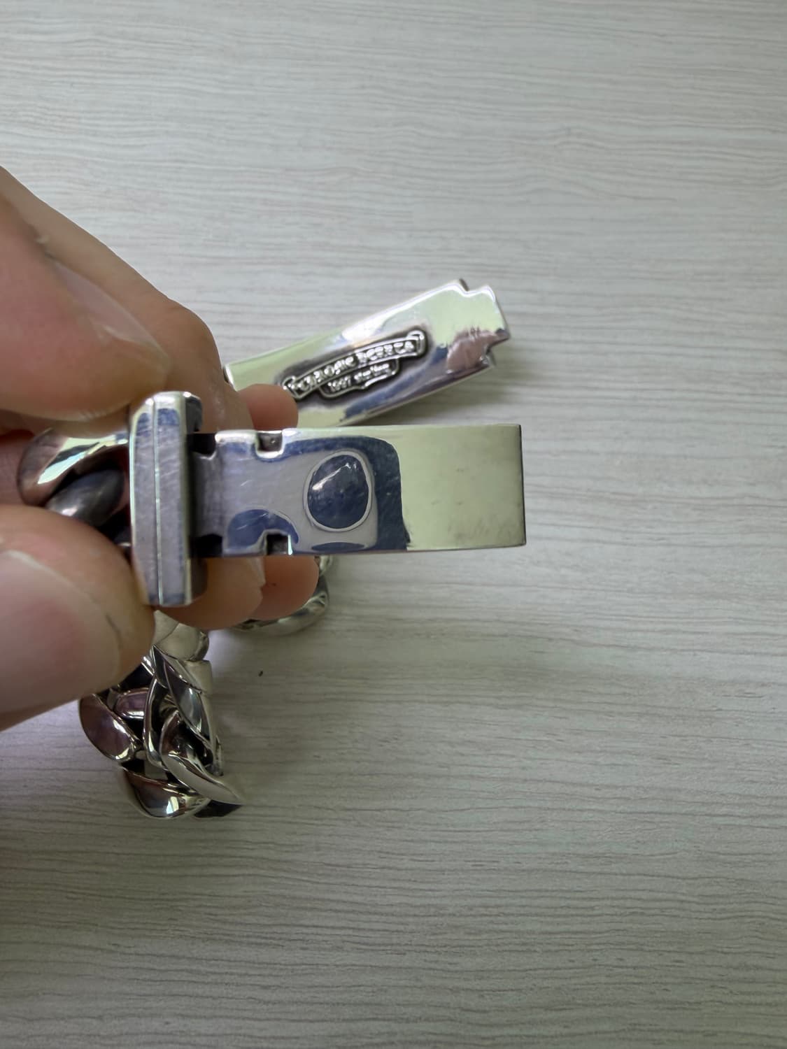 크롬하츠 플로랄 ID 클래식 팔찌 15링크 상품이미지6