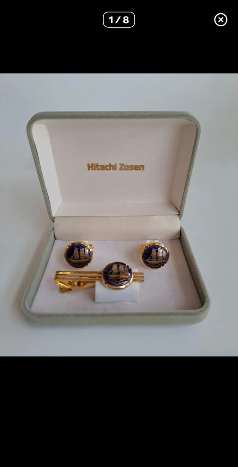 커프스 넥타이핀 세트 상품이미지1