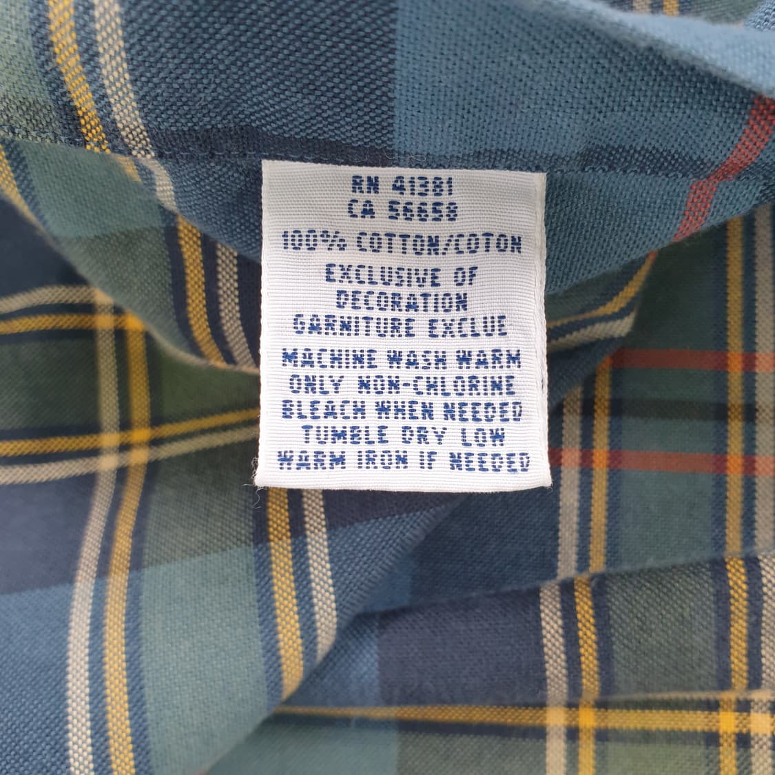 랄프 로렌 체크 셔츠 상품이미지3