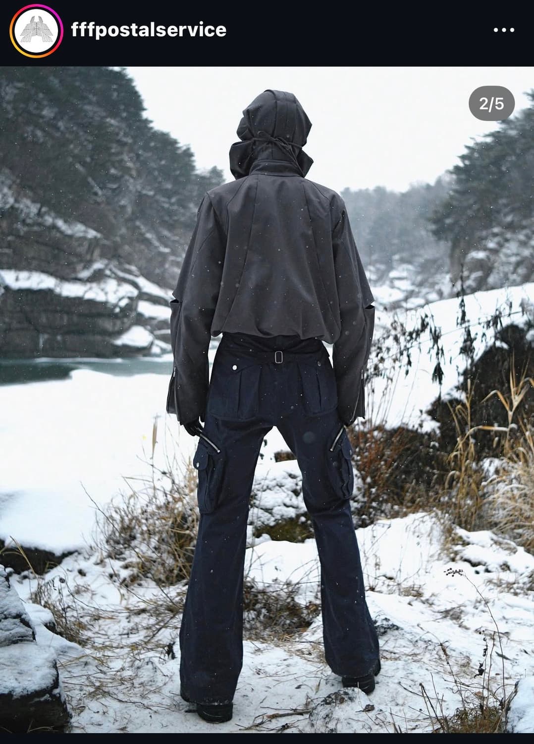 FFFPOSTALSERVICE  플레어카고 (고스트라일락) 상품이미지1