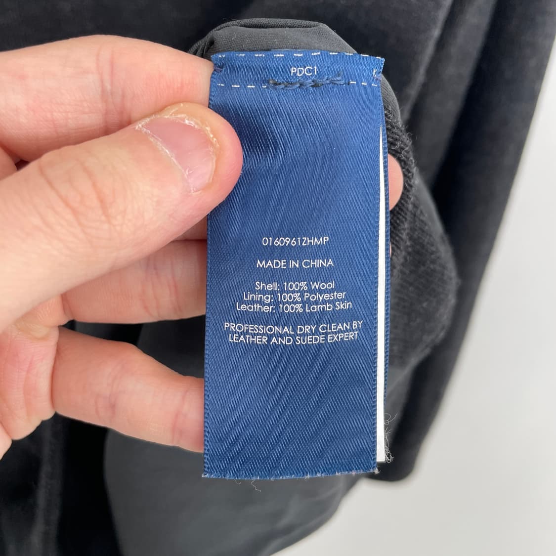 U 폴로 랄프로렌 챠콜 하프넥 집업 니트 상품이미지8