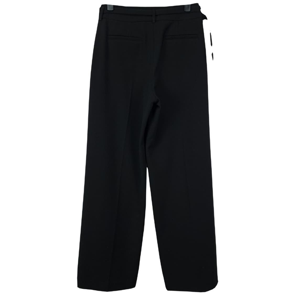 [잇미샤] 22 F/W 벨티드 와이드 슬랙스 블랙 M19491 상품이미지3