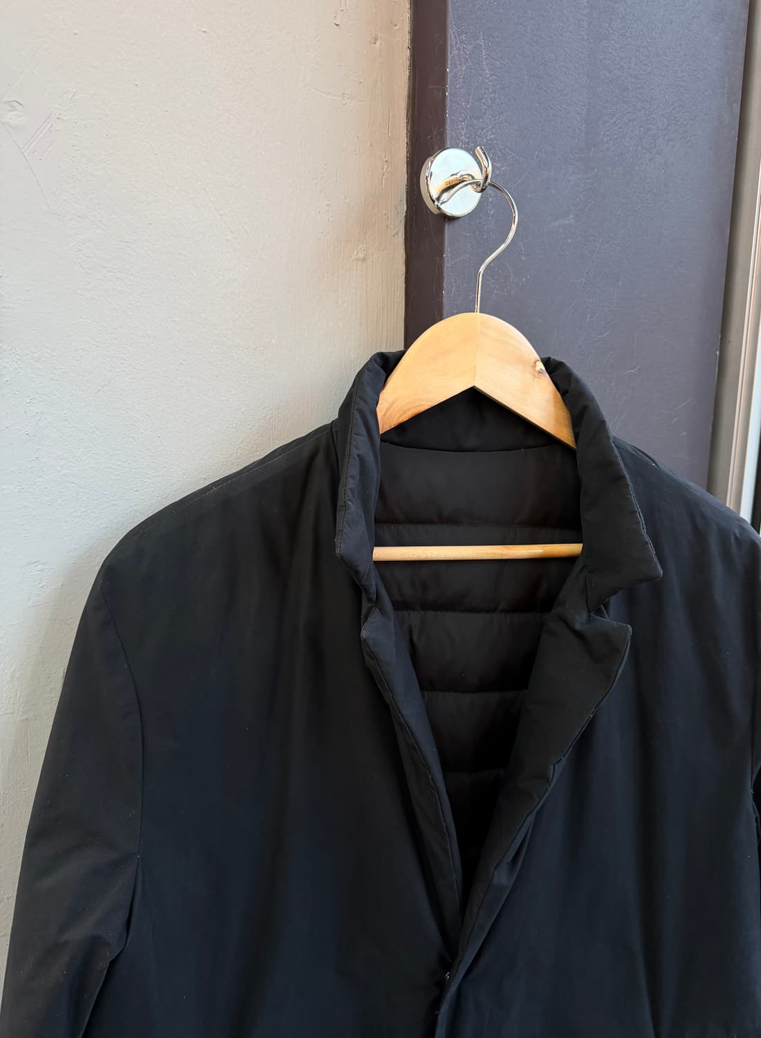 95~100/ 시스템옴므 구스다운 패딩 코트자켓 상품이미지3