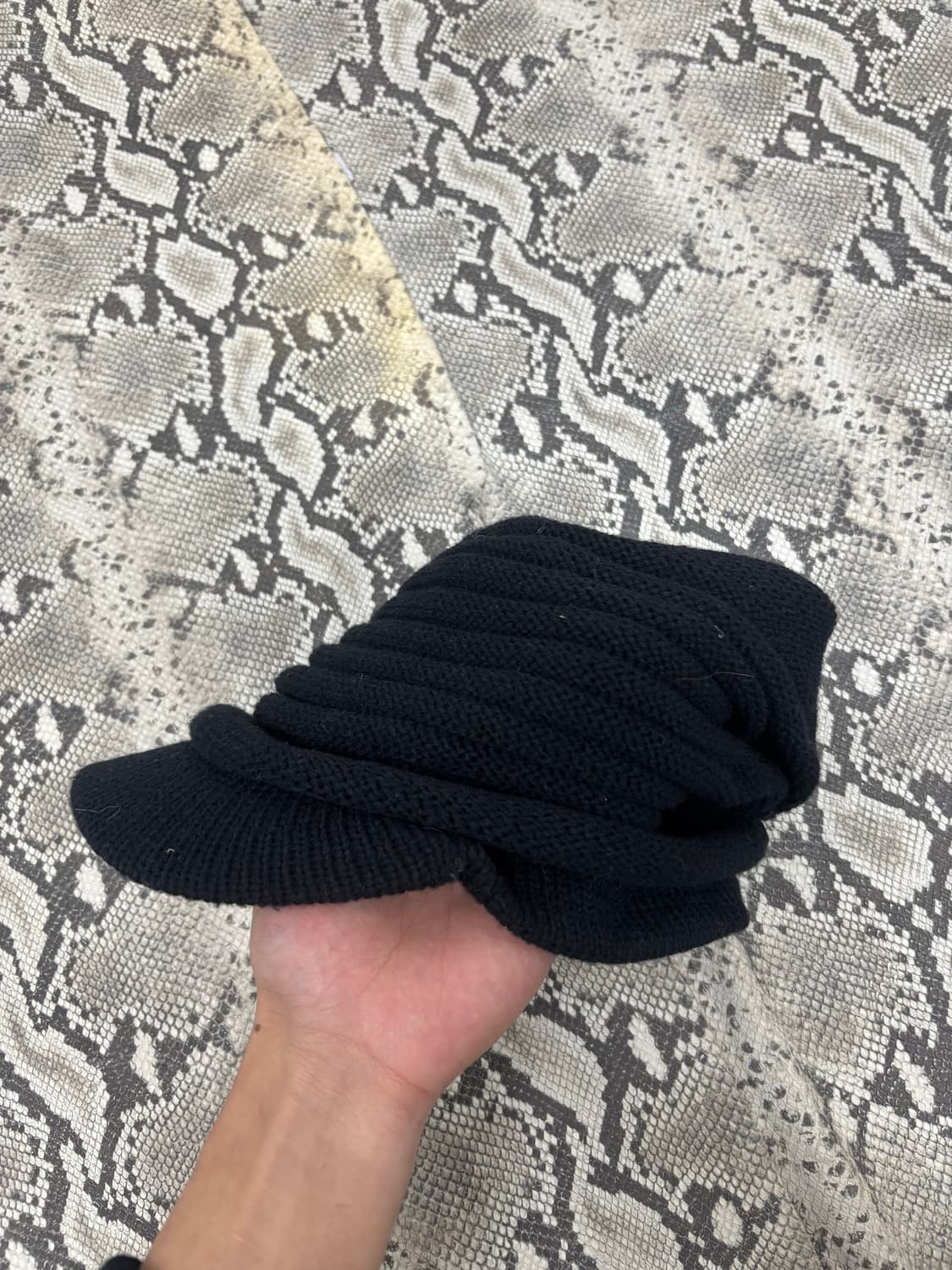 Y2K Knit Cap 상품이미지2