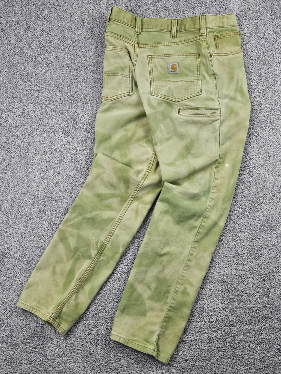 칼하트 카펜터 다잉 워시드 커스텀 워크팬츠 (32 X 32) / 9987 상품이미지3