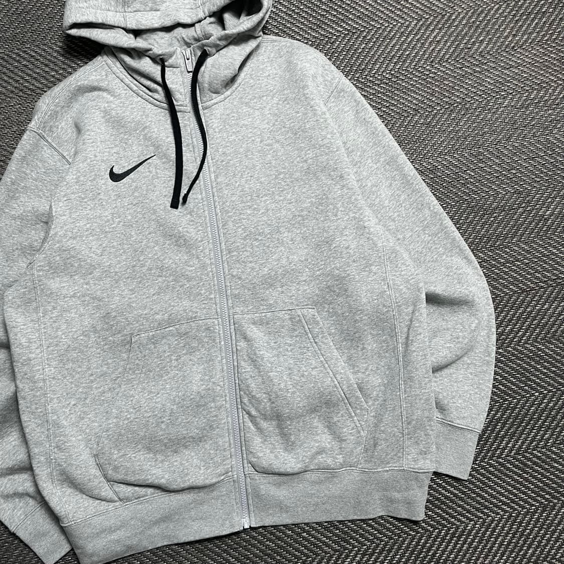 나이키 스우시 자수로고 트레이닝 스웻 후드집업y 5296 상품이미지3