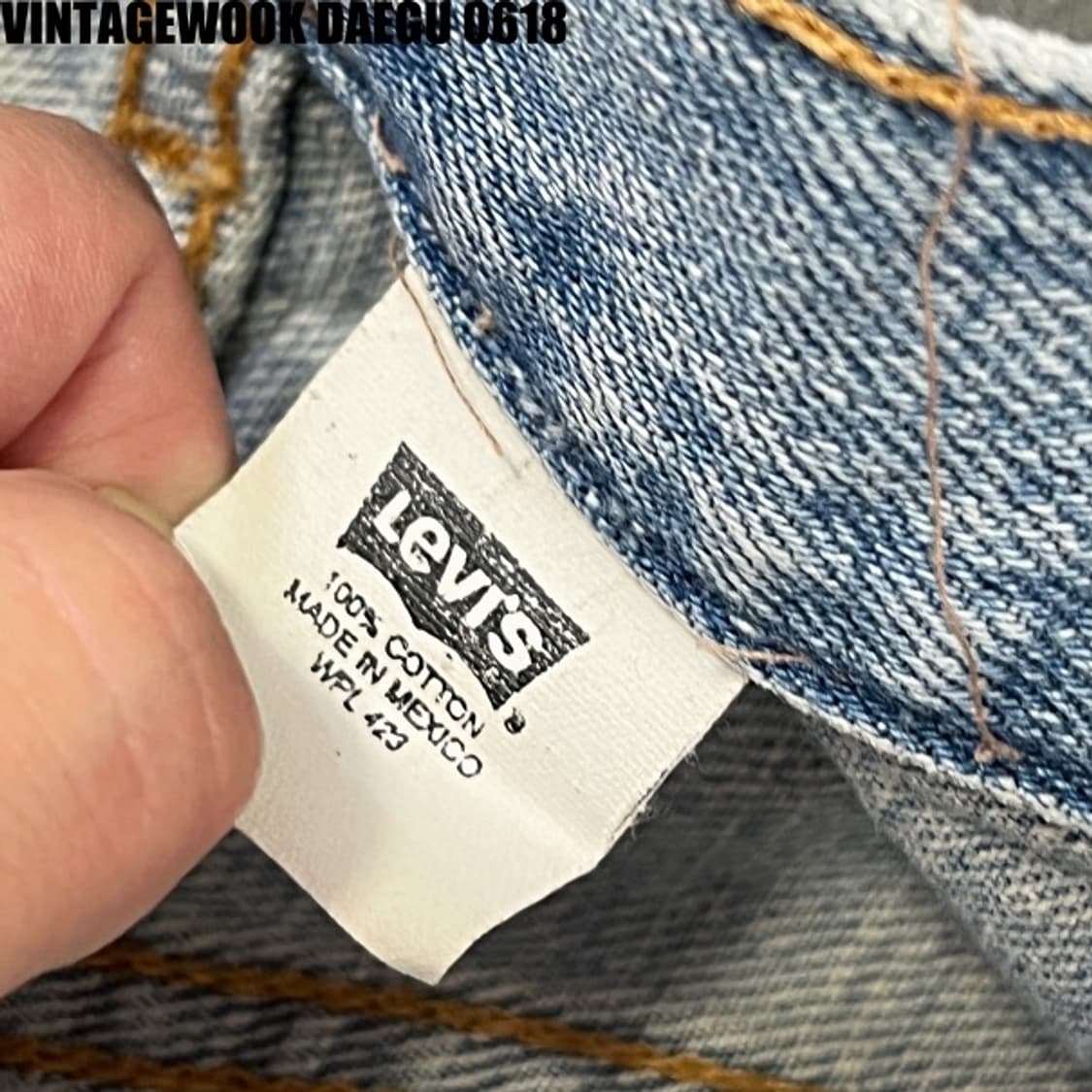 리바이스 데님팬츠  상품이미지4