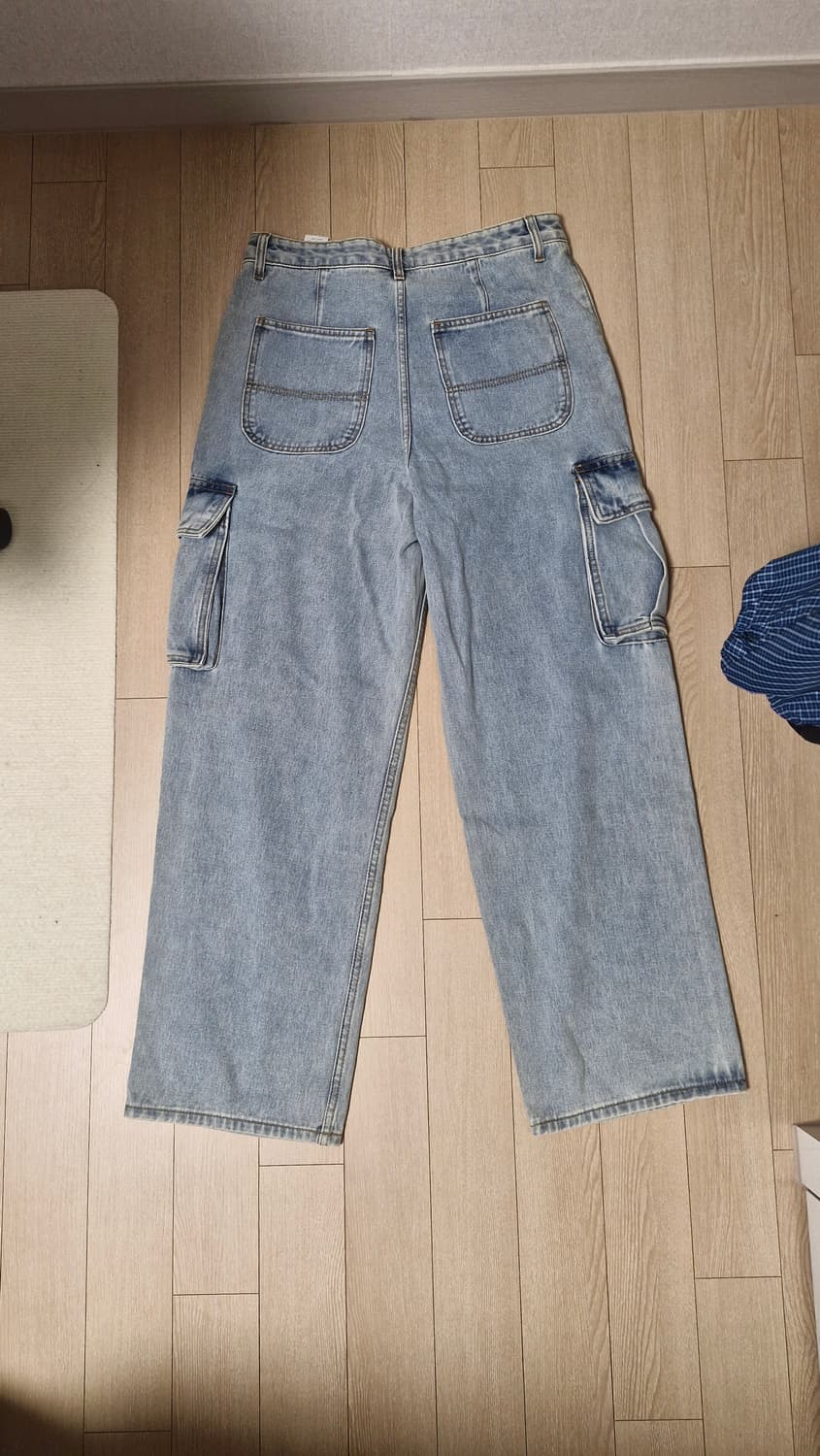 무신사 스탠다드 카고 와이드 데님 29 상품이미지2