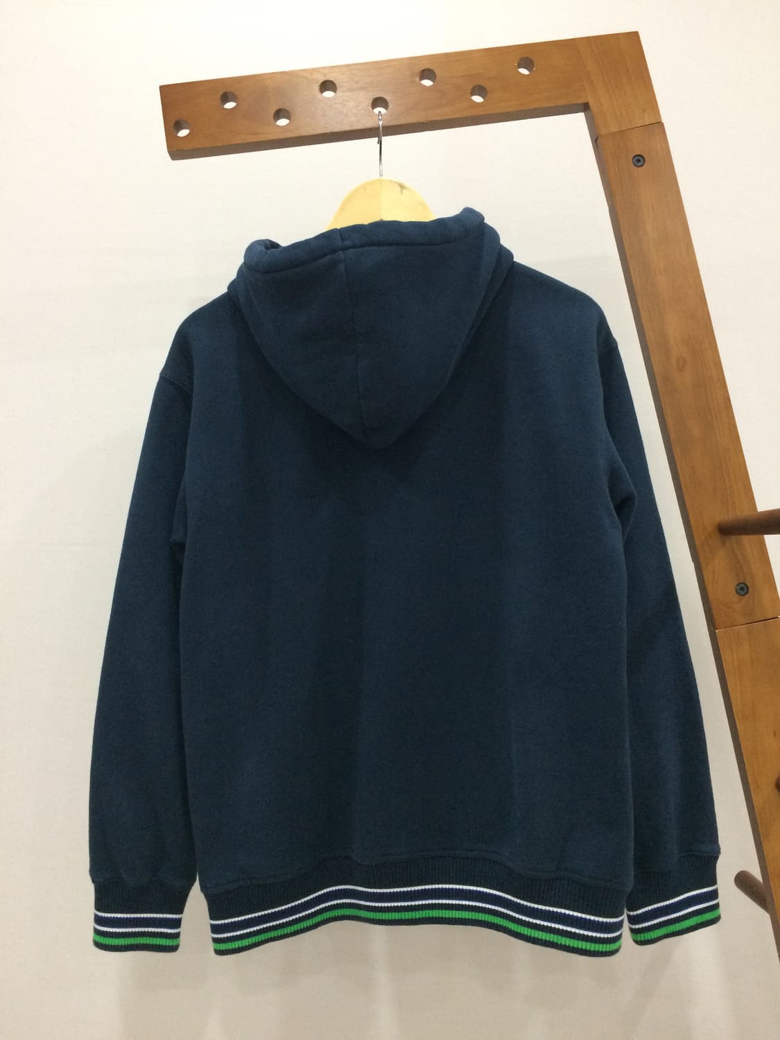 일본빈티지 컬럼비아 네이비 후드집업 상품이미지2