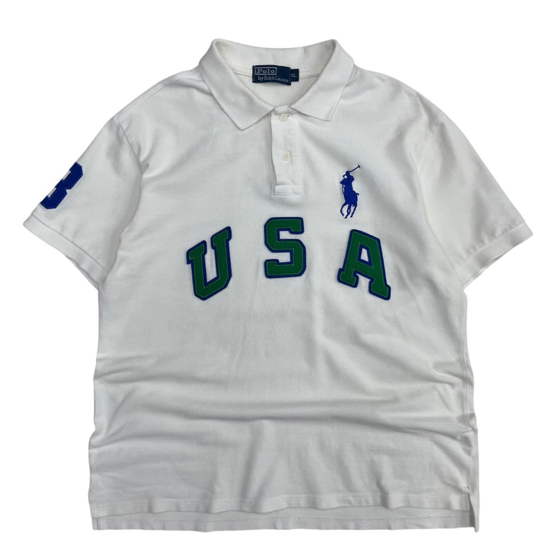 폴로 랄프로렌 USA 빅로고 pk 반팔 XL 상품이미지2