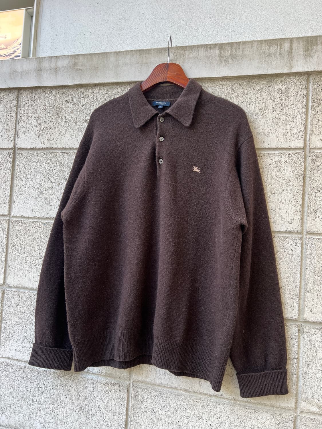 BURBERRY LAMSWOOL POLO KNIT 버버리 카라니트 상품이미지7