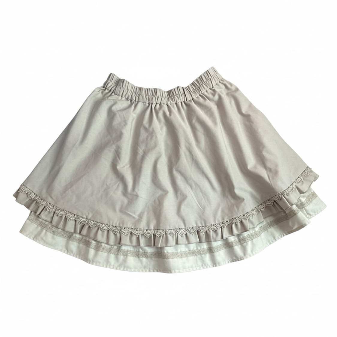 액시즈팜 베이지 레이스 원피스 상품이미지2